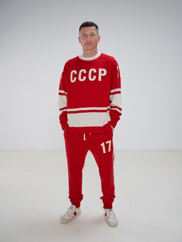 Tracksuit pants Kharlamov # 17